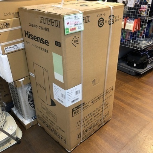 【値下げ】【未使用】ハイアール　2ドア冷蔵庫　HR-D1304【10738678】