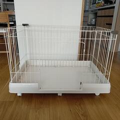 【譲り先決まりました】キャスター付ペットゲージ　アイリスオーヤマ