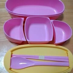 未使用 お弁当箱　の画像