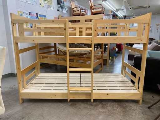 商談中【愛品館 江戸川店】タンスのゲン 2段ベッド ID:153-018016-007