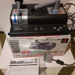 PS2本体&マスコン&ソフト電車でGO!入門全部入りの画像