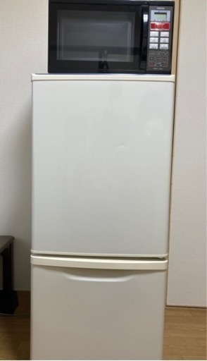 冷蔵庫と電子レンジをセットで
