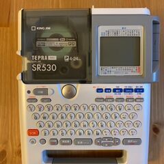 美品テプラ SR530+純正アダプター
