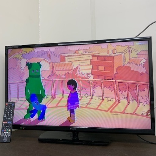 8/24 終 2019年製 SHARP 液晶テレビ 32V型 2T-C32AE1 菊TK