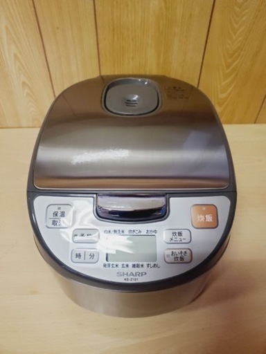 ET2738番⭐️SHARPジャー炊飯器⭐️
