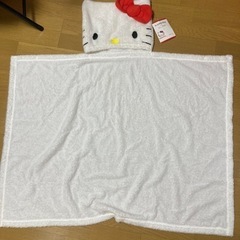 キティちゃん　ブランケットの画像