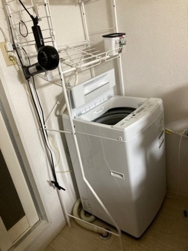 決まりました。洗濯機　2年間使用
