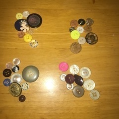 ボタン　131個　手芸工作の画像