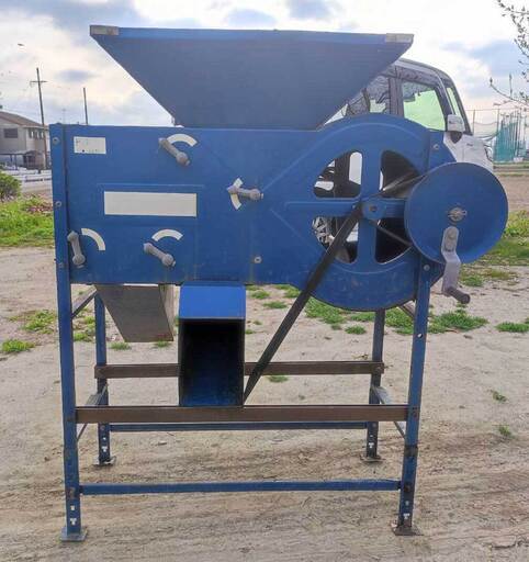 脱穀機 クリーントーミ(唐箕) F1手動式／F2動力式 手動式 ハンドル