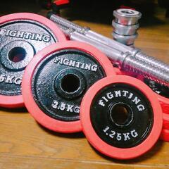 FIGHTING(ファイティング) ラバーダンベル 35kgセット