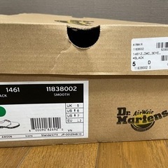 【値下】ドクターマーチン（24.0）　1461 3eye shoe dr.martens airwairの画像
