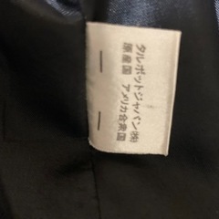 【値下げ❗️】レトロなジャケット&スカート　青のタータンチェック柄の画像