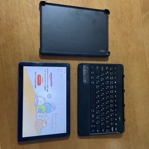 amazon kindle fire hd 10 plus 32GB キーボード付き
