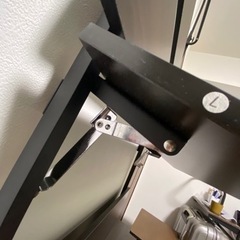 決まりました【無料】【取引】つっぱり棚　ハンガーラック　壁面収納の画像