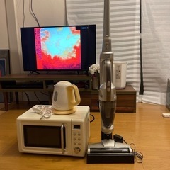 3点SET⭐︎電子レンジ⭐︎掃除機⭐︎ケトル⭐︎