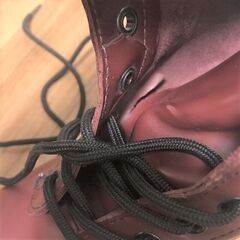 Dr.Martens ドクターマーチン 10ホール ブーツ チェリーレッド 訳ありの画像