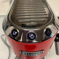 デロンギ (DeLonghi) エスプレッソ・カプチーノメーカー レッド