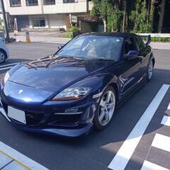 RX8 type-S 6MTフルエアロ 希少ストラトブルー