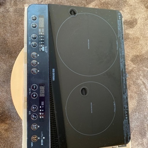 アイリスオーヤマIH2口コンロ