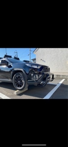 RAV4 カスタム 50系 フロントバンパーガード プロテクター アクセサリー