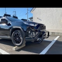 RAV4 カスタム 50系 フロントバンパーガード プロテクター アクセサリー