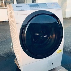 ①ET2507番⭐️ 10.0kg⭐️ Panasonicドラム式電気洗濯乾燥機⭐️