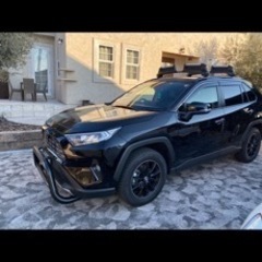 RAV4 カスタム 50系 フロントバンパーガード プロテクター アクセサリー