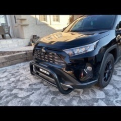 RAV4 カスタム 50系 フロントバンパーガード プロテクター アクセサリー