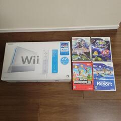 Wii本体 + ソフト(4本)