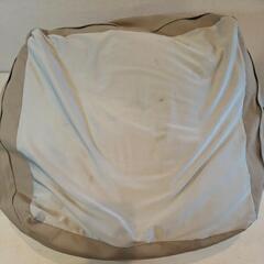 コーナン ビーズソファ ビーズクッション ベージュ系 55✕55✕38の画像