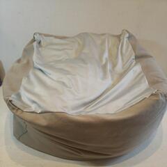 コーナン ビーズソファ ビーズクッション ベージュ系 55✕55✕38