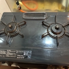 プロパンガス Paloma 2口コンロの画像
