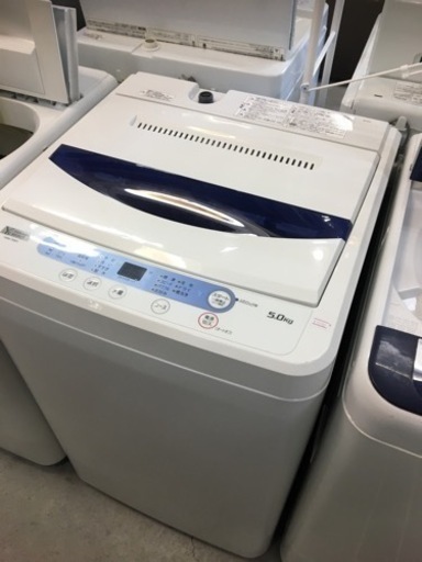 ●販売終了●濯機　ヤマダ電機　5.0キロ　2019年製　中古品