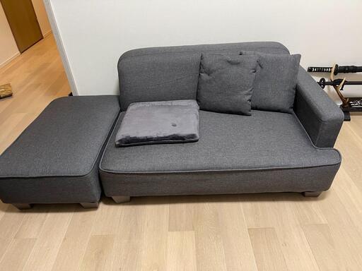 ✨美品！　2人掛けローソファー✨引き取りに来ていただける方限定！