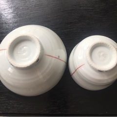 値下げ　有田焼　飯茶碗湯呑みセット　未使用の画像