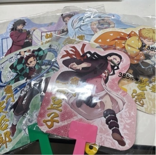 【値下げ】鬼滅の刃・うちわ６種セット［未使用］