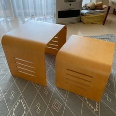 ディノス購入 サイドテーブルの画像