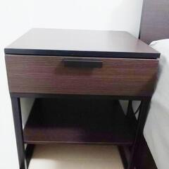 IKEA 引出し付 サイドテーブル