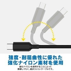 USB 3in1急速充電ケーブル Type-C, Android, Iphoneの画像