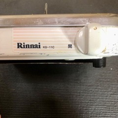 リンナイ　一口　ガスコンロの画像