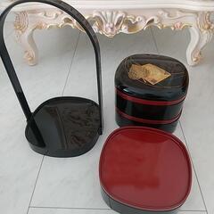 新品♡漆塗りKANSAI３段重♡玉葉gyokuyouの画像