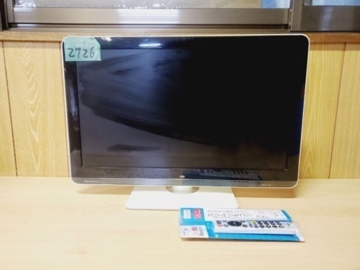 2726番 SHARP✨液晶テレビ✨LC-22K3‼️