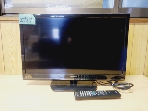 2727番 SHARP✨液晶テレビ✨LC-24K9‼️
