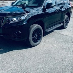 車検付//特別仕様トヨタ ランドクルーザープラド ブラックエディ...