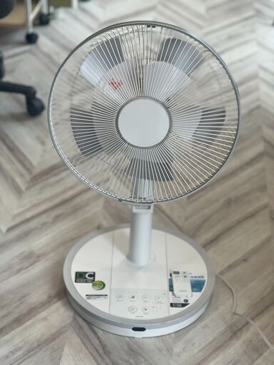 リビング扇風機 ホワイト YLCX-HD30(WS) [リモコン付き] ★千葉市内直接引き取り可