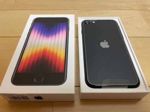 【新品未使用】iPhoneSE 第3世代 128GB ミッドナイトブラック