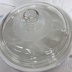 お買得‼︎   ガラスフタ付　両手鍋　人気商品　現品限り　おすすめ　早いもの勝ち‼︎の画像