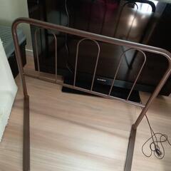 ベッドガード　ブラウンの画像