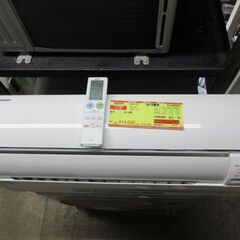 K03191 シャープ 中古エアコン 主に6畳用 冷2.2kw／暖2.2kw