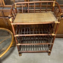 籐家具　ラック
